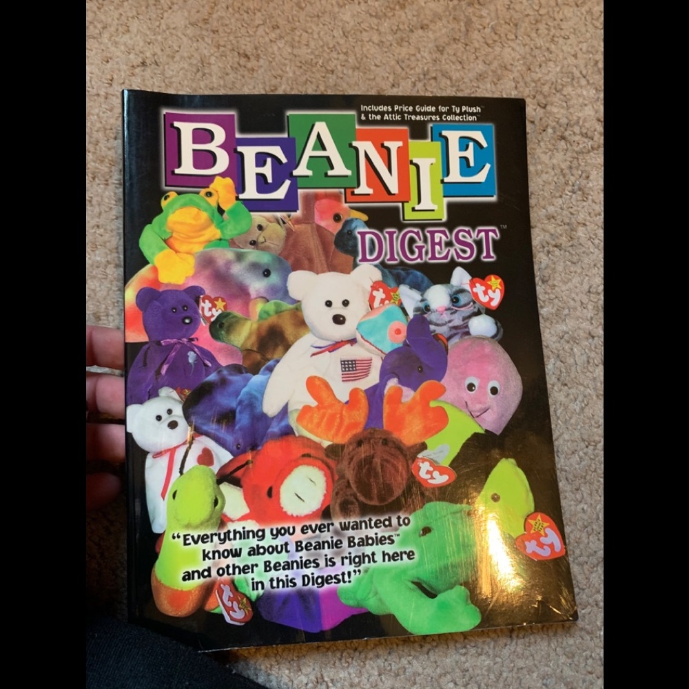 Collectible beanie baby digest